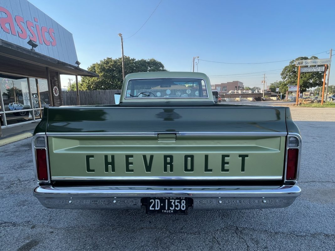 1972 Chevrolet C10 Special Edition, Highlander Package - Rear View